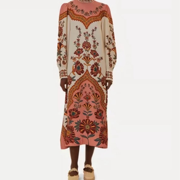 FARM Rio Riad Midi Dress - Picture 2 of 9